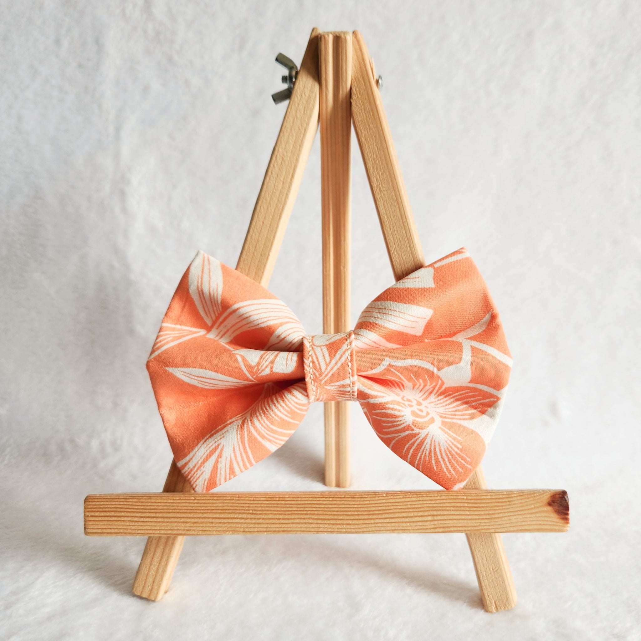 Hawaiian Orange Bow Tie